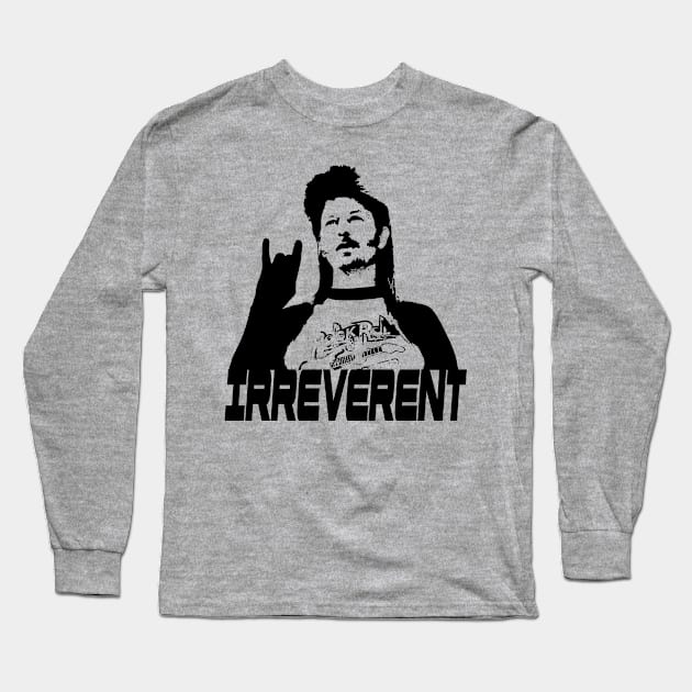 IRREVERENT (Black) Long Sleeve T-Shirt by Zombie Squad Clothing